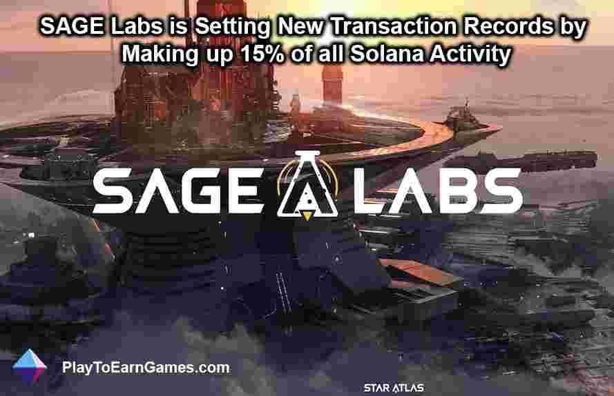 SAGE Labs: The Impact of Solana Blockchain Sci-Fi Game and the Challenges Faced by Star Atlas