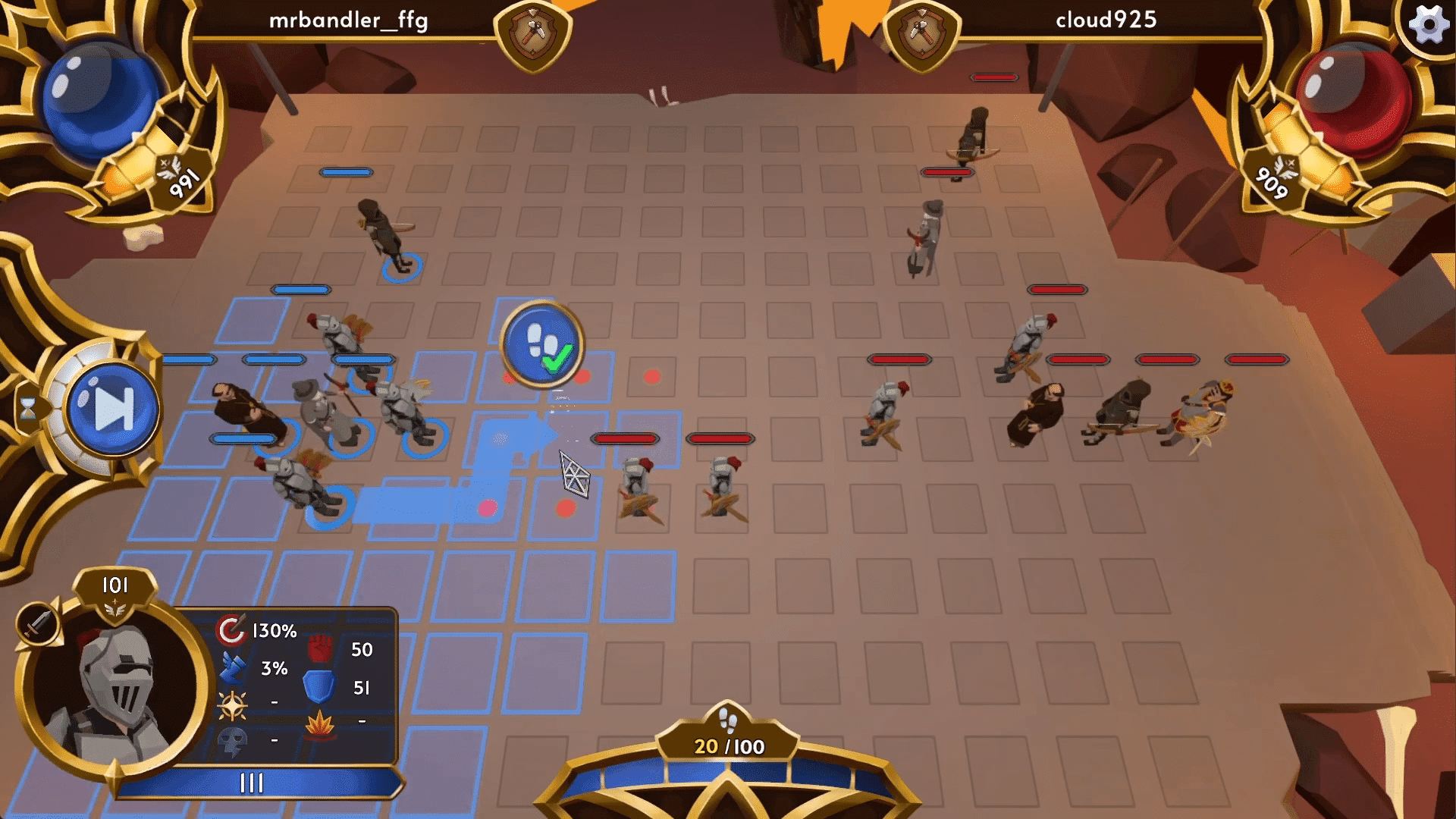 Experience a RPG-inspired turn-based tactics PvP multiplayer title that melds chess-like strategy with the thrill of gathering items.